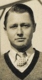 Kip Couch, 1935. Photograph taken a sam-finals of 1935 Men's Doubles