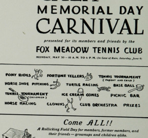 1938 Memorial Day Carnival at Fox Meadow