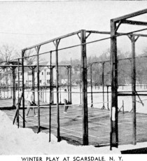 Winter play at Fox Meadow in late 1930s