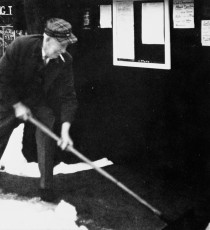 Before the days of court heaters there was Felix McCrea, Groundskeeper Extraordinaire