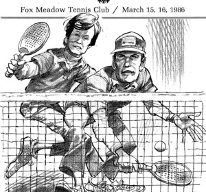 Fifty-Second National Men's Platform Tennis Championships, Fox Meadow Tennis Club, March 15 & 16, 1986