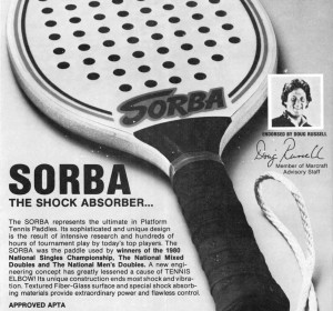 Advertisment for the Marcraft Sorba paddle