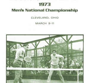 1973 Men's Nationals Program Brochure