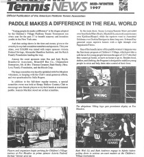 Platform Tennis News covered the charity tournament hosted by Fox Meadow that supports The Children’s Village in Dobbs Ferry, NY.