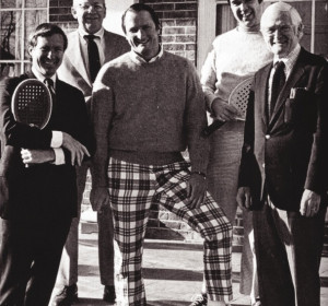 The Cleveland Invitational directors in 1973 (from left to right): David S. Dickenson II, Richard Taylor, Willis M. McFarlane, Carrington Clark, Jr., and Robert Bartholemew. (Missing from photo: John J. Bernet and John F. Turben)