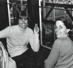 : Shirley Babington (left) and Marti Cavanaugh from Tenafly, New Jersey, won the Women’s Nationals in 1974. The sister team was runner-up in 1973, 1975, and 1977.