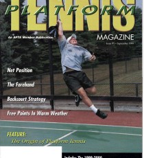 Platform Tennis Magazine's First Edition
