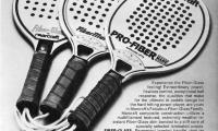 Advertisement for Marcraft's line of fiber-glass paddles