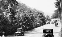 A spring day on the Bronx River Parkway in 1926