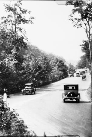 A spring day on the Bronx River Parkway in 1926