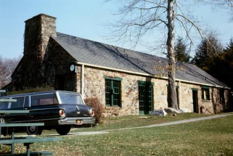 Original clubhouse built in 1927 prior to construction of new wing