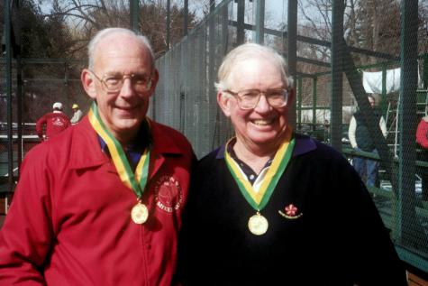 1998 Senior 70+ Nationals winners Bob Brown and Don Hyde