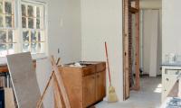 New kitchen under construction