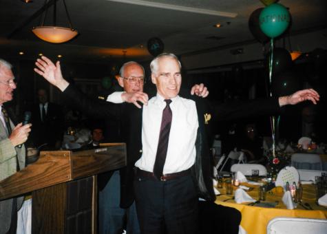 Ware  Induction to Hall of Fame at the Nationals Dinner, Montclair Golf Club, NJ