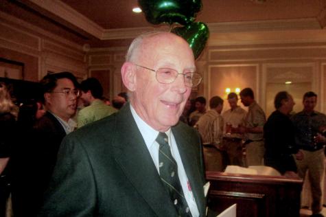 Hall of Fame Committee Chairman at Induction Ceremony for David Ohlmuller in 2013