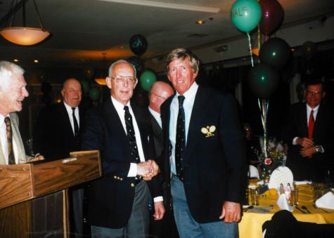 Irvine Induction to Hall of Fame at the Nationals Dinner, Montclair Golf Club, NJ