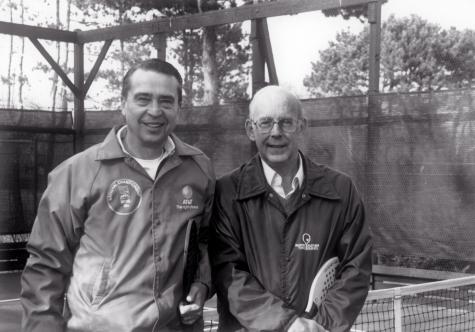 Chet Kermode and Bob Brown