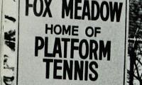 New Fox Meadow Tennis Club  sign