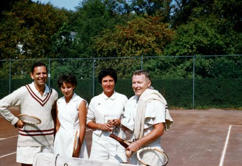Jules and Connie Heldman, Carolyn Nelson and Paul Sullivan