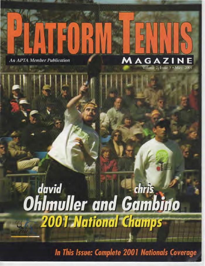 Platform Tennis Magazine - May 2001