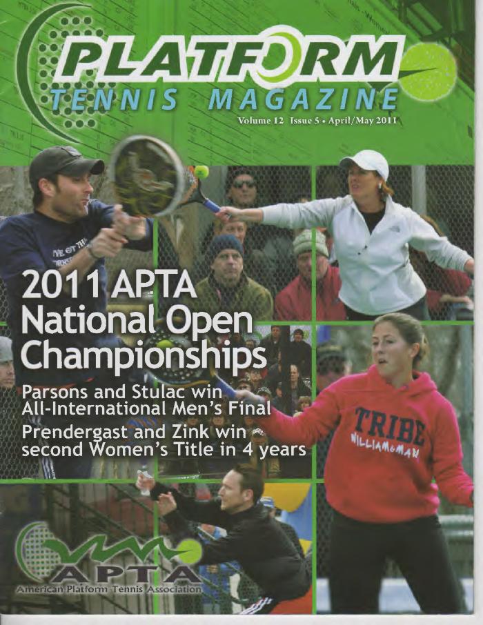 Platform Tennis Magazine - April 2011