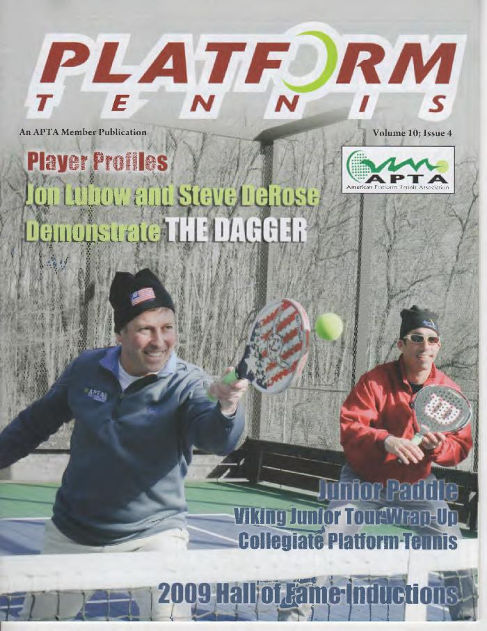 Platform Tennis Magazine - March 2009
