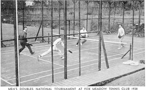Men's National Championship 1938, Fox Meadow Tennis Club, Scarsdale, NY