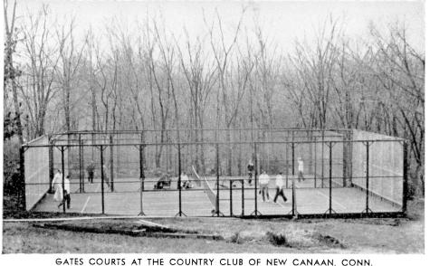 Gates Courts at The Country Club of New Canaan, CT