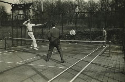 Earle Gatchell and Fessenden Blanchard play Clifford Couch and Sumner Kilmarx