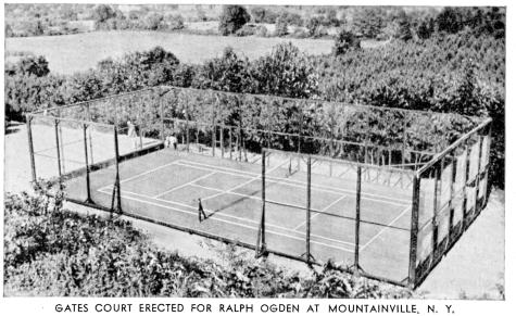 Gated Court Erected for Ralph Ogden at Mountainville, NY