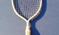 From 1938 the Dayton mini racquet was made for schoolyard paddle tennis.