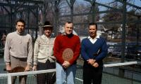 1965 Men's Nationals - From left: Muth & Latour and Hebard & Carver