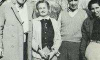 Dick Hebard, Kitty Fuller, Ted and Madeline Beck