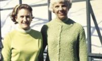 Margaret G. (“Peggy”) Stanton (at left), with Charlotte Lee