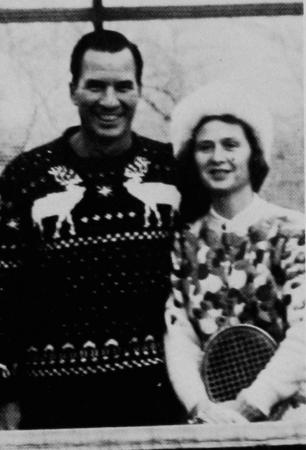 Zan Carver with one of his favorite partners, Barbara Koegel