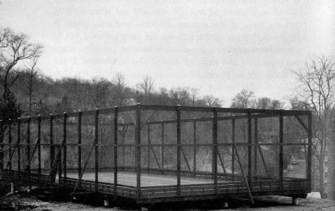 A Reilly court. In 1967 the cost for a well constructed court was around $6,000 - $6,500.