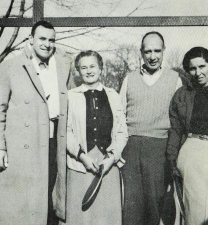 Dick Hebard, Kitty Fuller, Ted and Madeline Beck