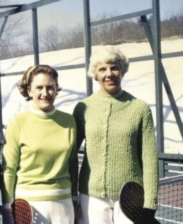Margaret G. (“Peggy”) Stanton (at left), with Charlotte Lee