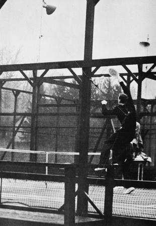 "He leaps through the air with the greatest of ease". Ted Winpenny is the daring young man of the game