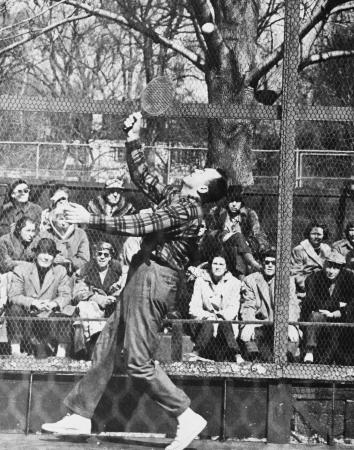 1959 Men's Nationals - Dick Hebard in action