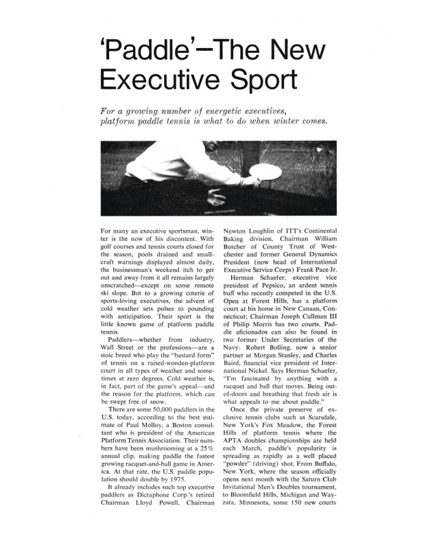 Dun & Bradstreet, October 1971