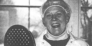 Winnie had the answer when it was raining at a Women's 50+ Nationals