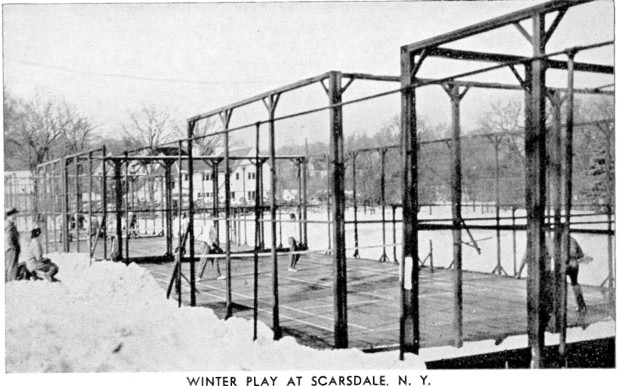 Winter play at Fox Meadow in late 1930s