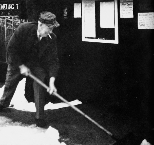 Before the days of court heaters there was Felix McCrea, Groundskeeper Extraordinaire