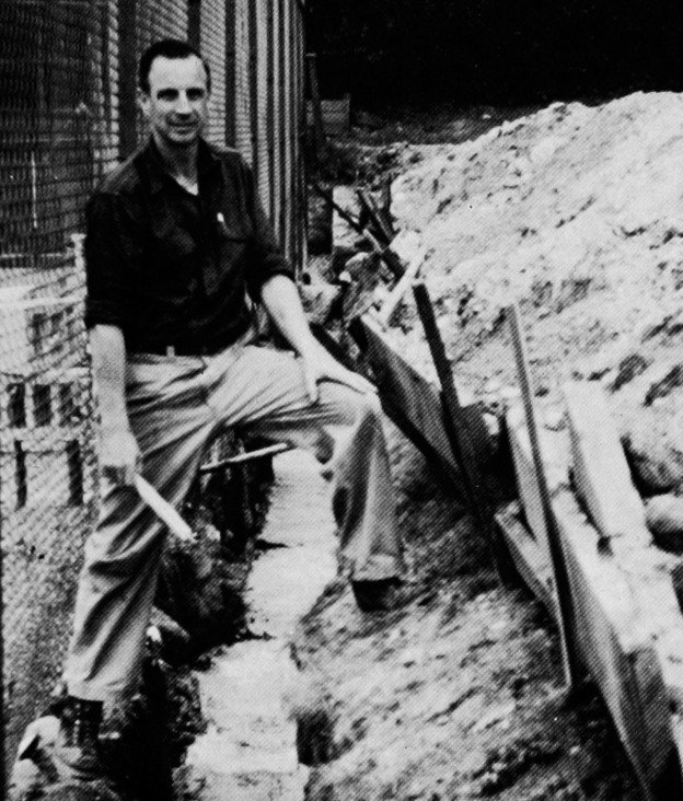 Walter Close (1916-1991) was know as a "doer" at the APTA as well as at Fox Meadow. The retaining wall he built between the club porch and the tennis courts still stands.
