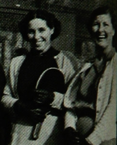 Madge Childress Beck (left) and sister Maizie Childress Moore