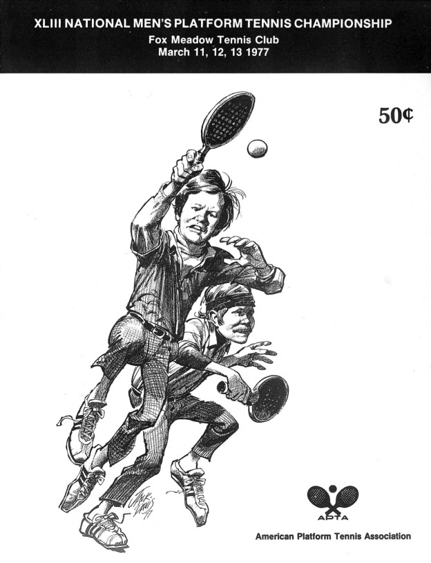 1977 Men's Nationals Program Brochure