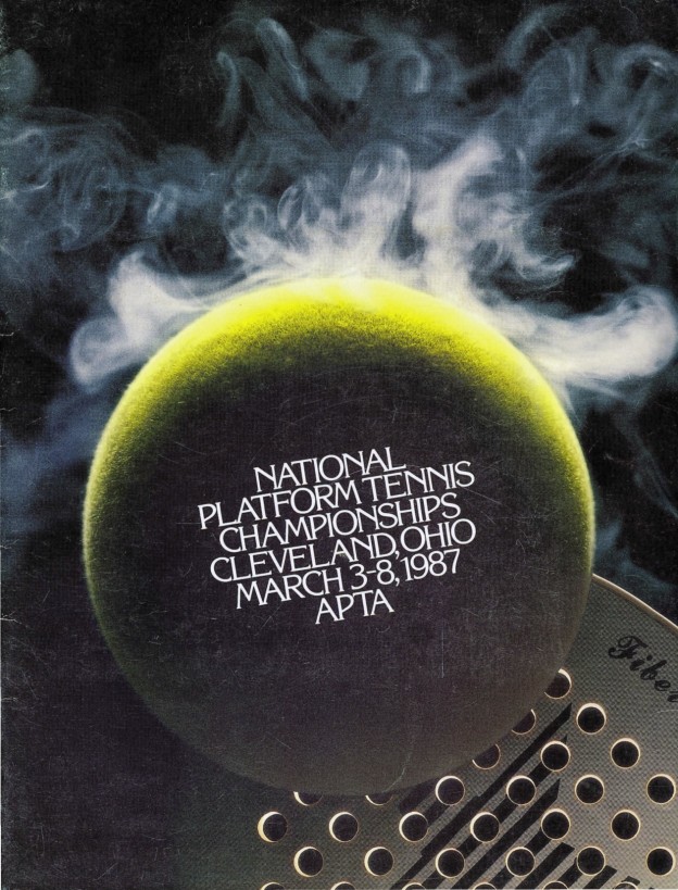 National Platform Tennis Championships. Cleveland, OH, March 3-8, 1987
