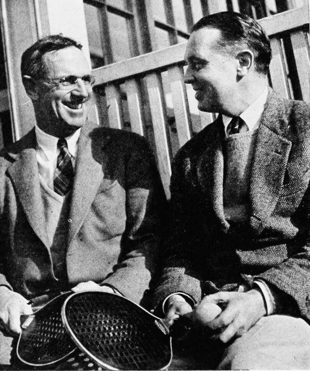 The Founders of the game. Fess Blanchard (left) and Jimmy Cogswell