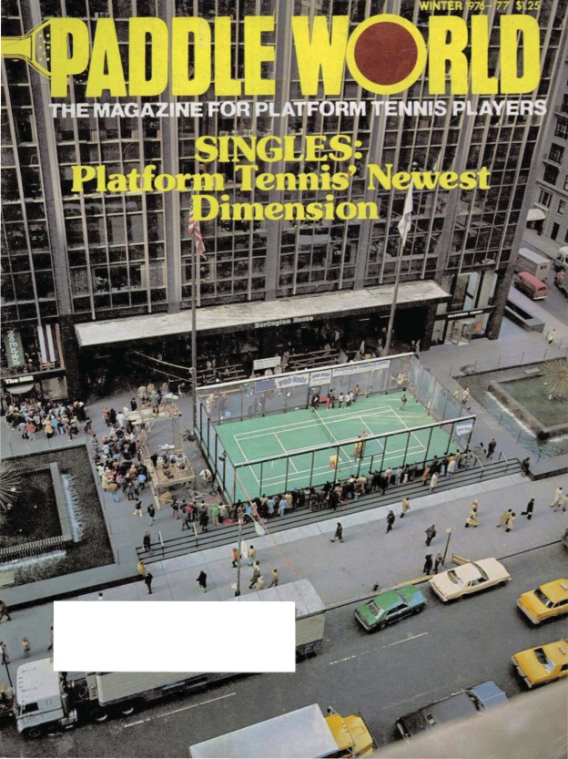 Paddle World Vol. 2, No. 1 covered the re-emergence of singles